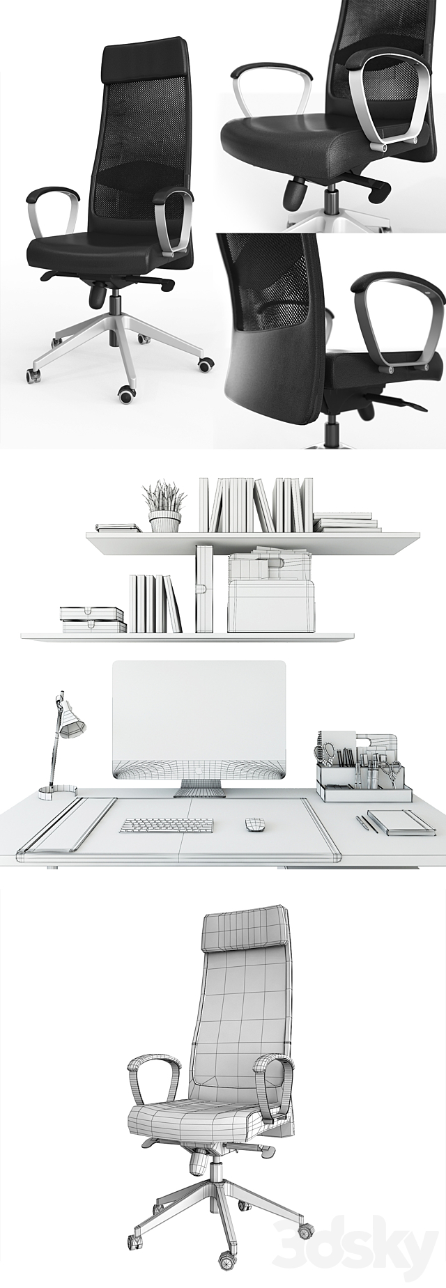 Ikea Desktop 3DSMax File - thumbnail 3