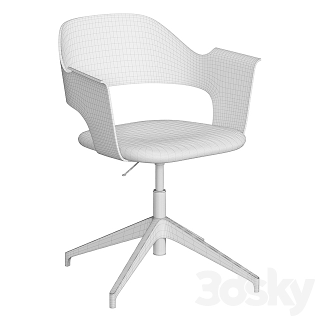 IKEA FJALLBERGET CONFERENCE CHAIR 3DSMax File - thumbnail 2