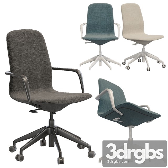 Ikea langfjall office chair 2 3dsmax Download - thumbnail 1