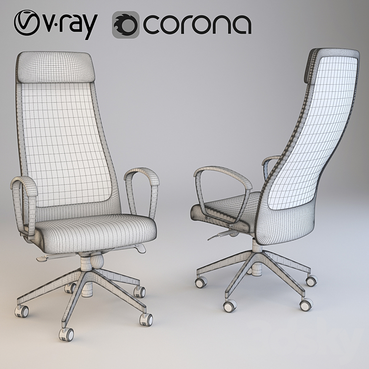 Ikea Markus 3DS Max - thumbnail 2