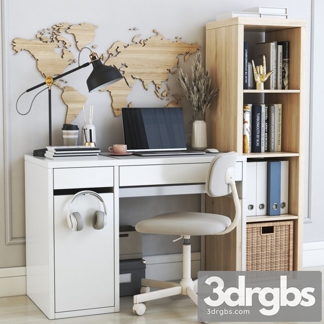 IKEA Office Workplace 23 3dsmax Download - thumbnail 1