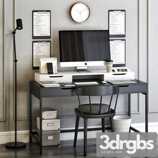 Ikea Office Workplace 26 3dsmax Download - thumbnail 1