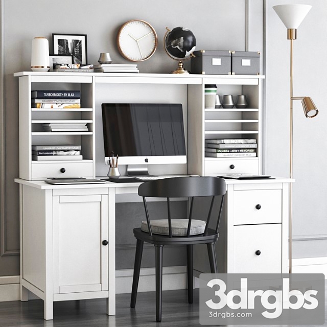 Ikea office workplace 29 2 3dsmax Download - thumbnail 1