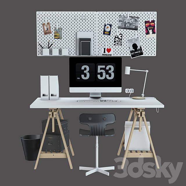 IKEA set # 15 3DSMax File - thumbnail 2