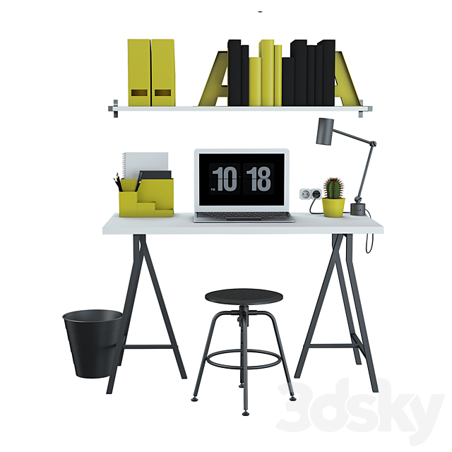 IKEA set # 16 3DSMax File - thumbnail 2