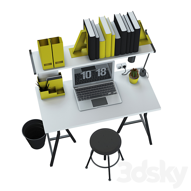 IKEA set # 16 3DSMax File - thumbnail 3