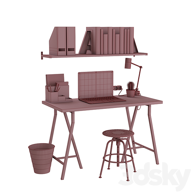 IKEA set # 16 3DSMax File - thumbnail 7