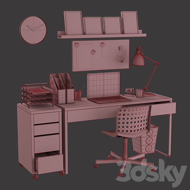 IKEA set # 18 3DSMax File - thumbnail 3