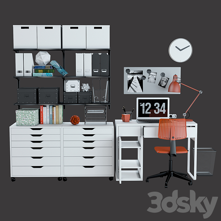 IKEA set # 20 3DS Max - thumbnail 2