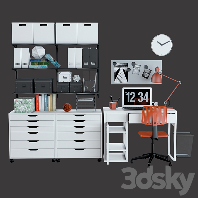 IKEA set # 20 3DSMax File - thumbnail 2