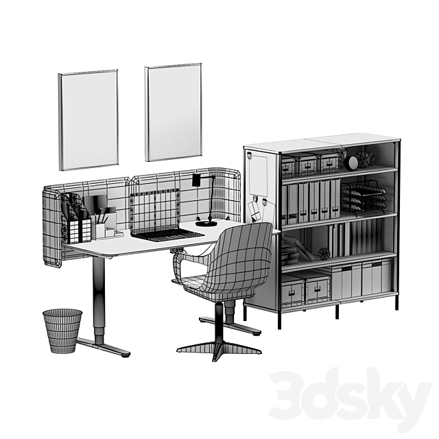 IKEA set # 24 3DSMax File - thumbnail 5