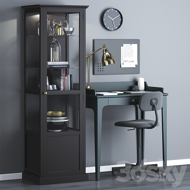 IKEA workplace set 3DSMax File - thumbnail 1