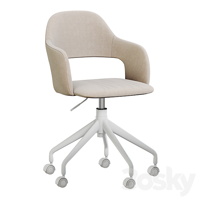 JYSK REERSLEV office chair 3ds Max - thumbnail 1