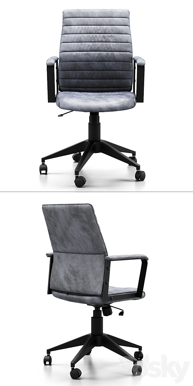 Kare Office Chair Labora 3DS Max Model - thumbnail 2