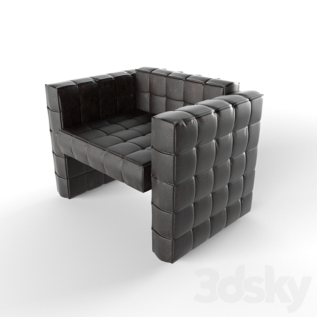 “Kubik” office chair 3DSMax File - thumbnail 1