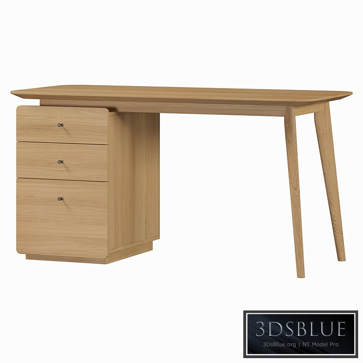 La Redoute Biface writing desk 3DS Max - thumbnail 3