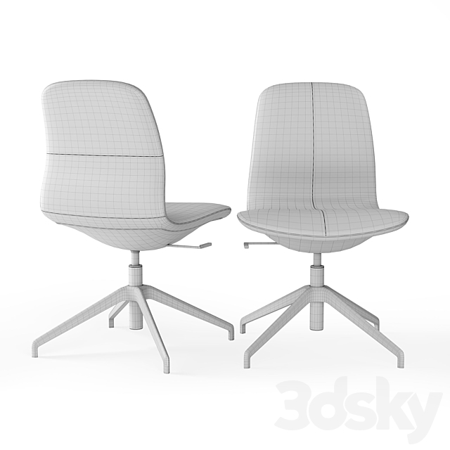 LÅNGFJÄLL Conference chair. Ikea 3DSMax File - thumbnail 3