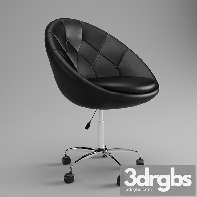 Leather Chair 14 3dsmax Download - thumbnail 1