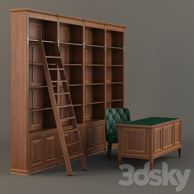 Library. Sameba 3ds Max - thumbnail 1