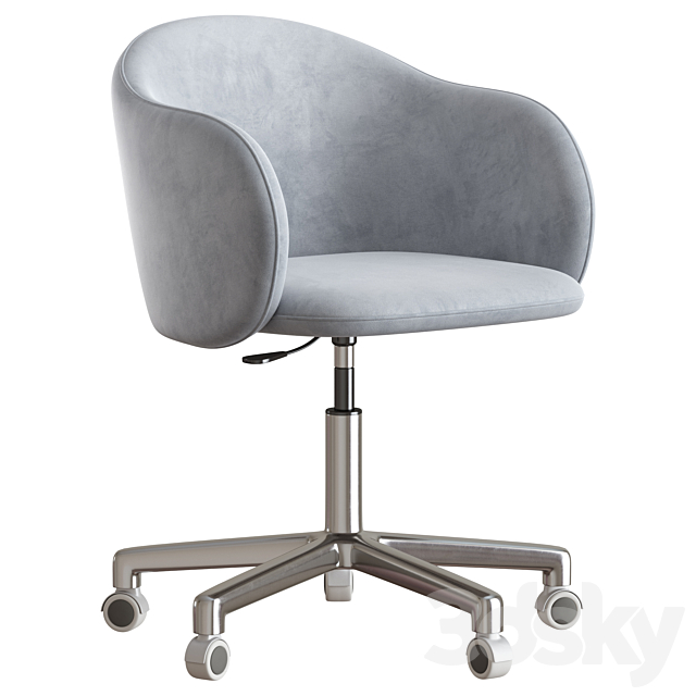 Lover Artu office chair 3ds Max - thumbnail 2