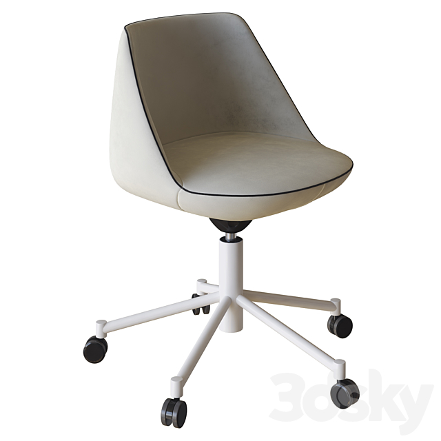 magnum office chair by sancal 3DS Max Model - thumbnail 3