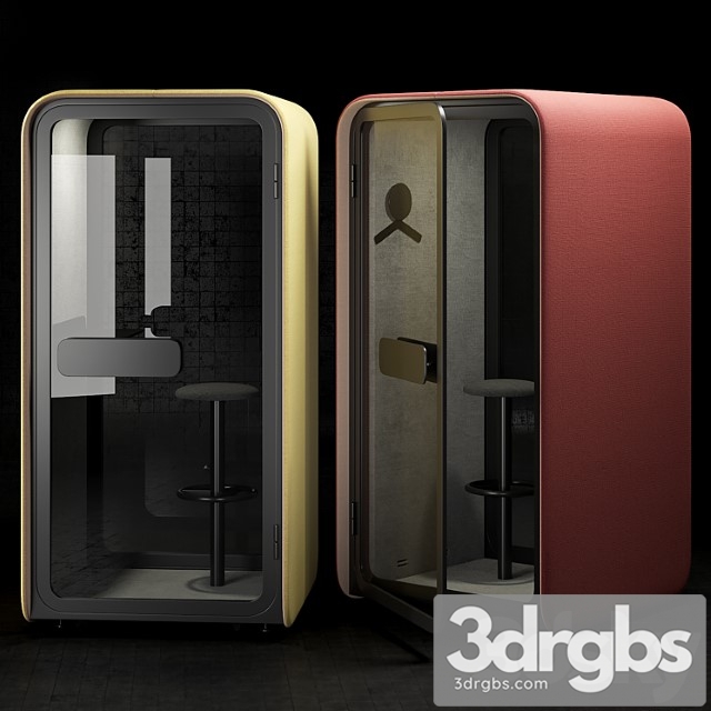 Martela podbooth 2 3dsmax Download - thumbnail 1