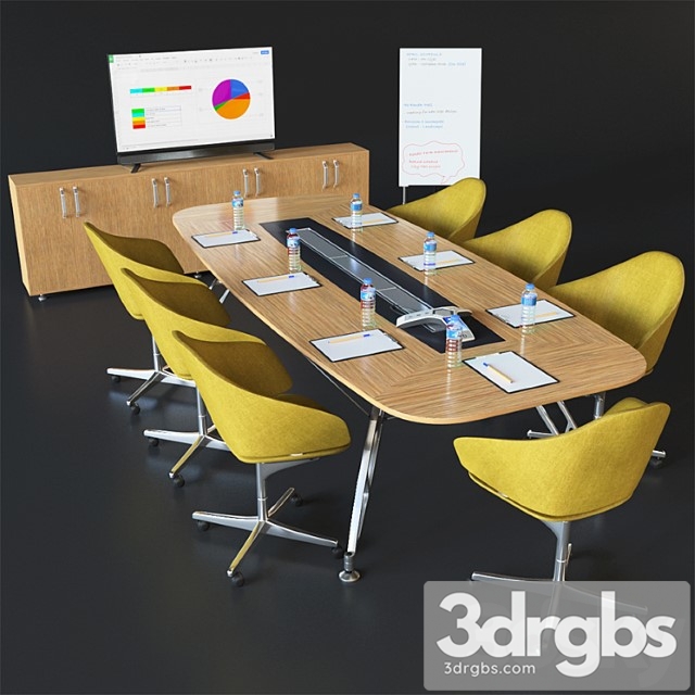 Meeting room 2 3dsmax Download - thumbnail 1