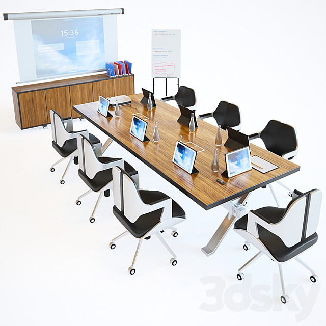 Meeting Room – 3 3ds Max - thumbnail 1