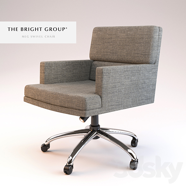 MEG SWIVEL CHAIR 3ds Max - thumbnail 1