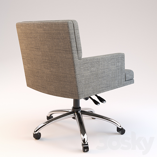 MEG SWIVEL CHAIR 3ds Max - thumbnail 2