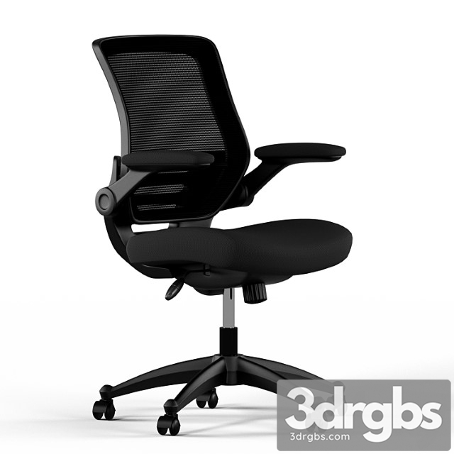 Modway black office chair - thumbnail 1