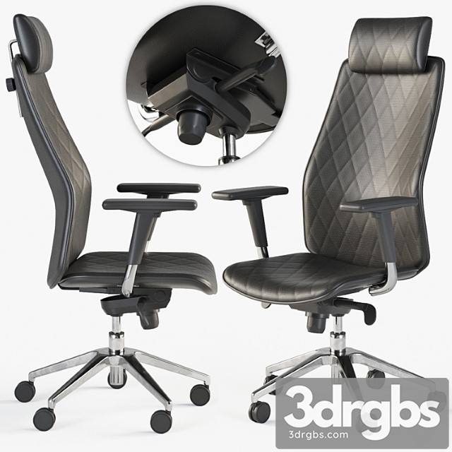 Nowy styl solo office chair 2 3dsmax Download - thumbnail 1