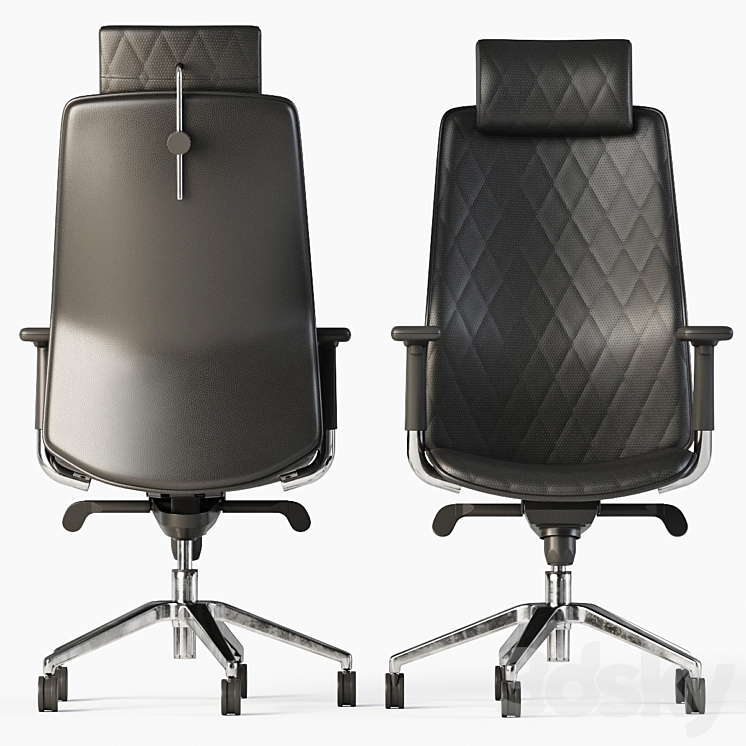 Nowy Styl Solo Office chair 3DS Max - thumbnail 2