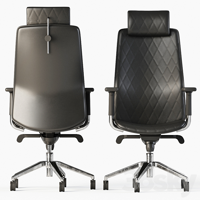 Nowy Styl Solo Office chair 3DSMax File - thumbnail 2