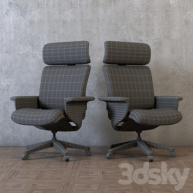 NUVEM armchair 3ds Max - thumbnail 3