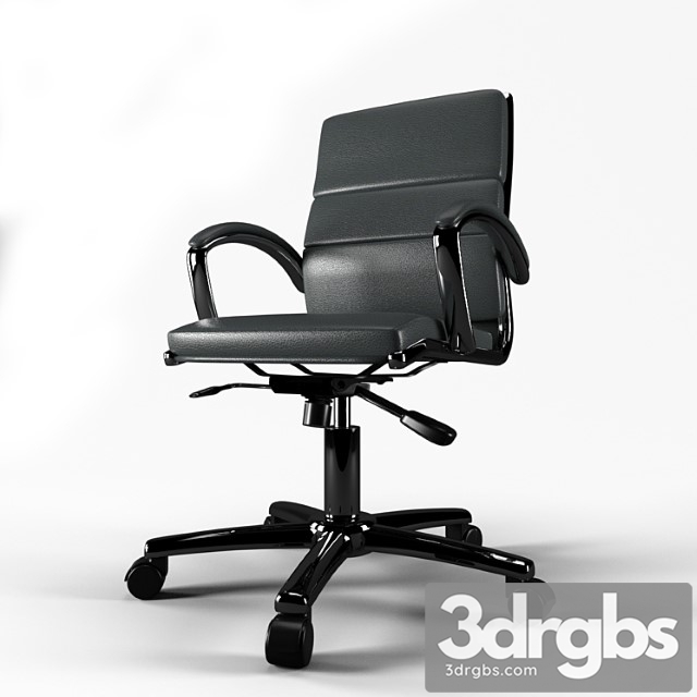 Office chair – 6 2 3dsmax Download - thumbnail 1