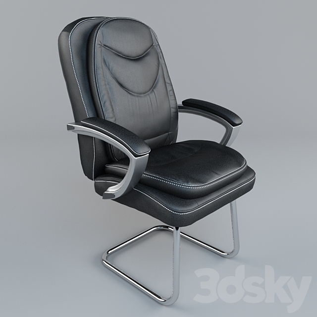 office chair 6001 3ds Max - thumbnail 1