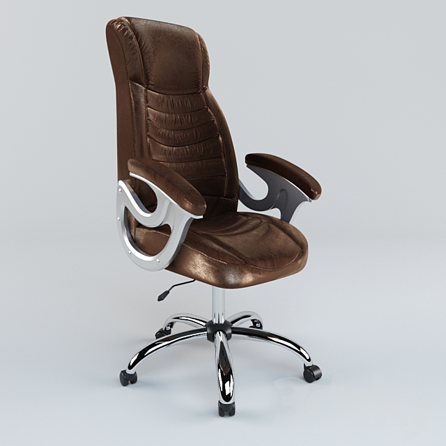 Office chair 7020 3ds Max - thumbnail 1