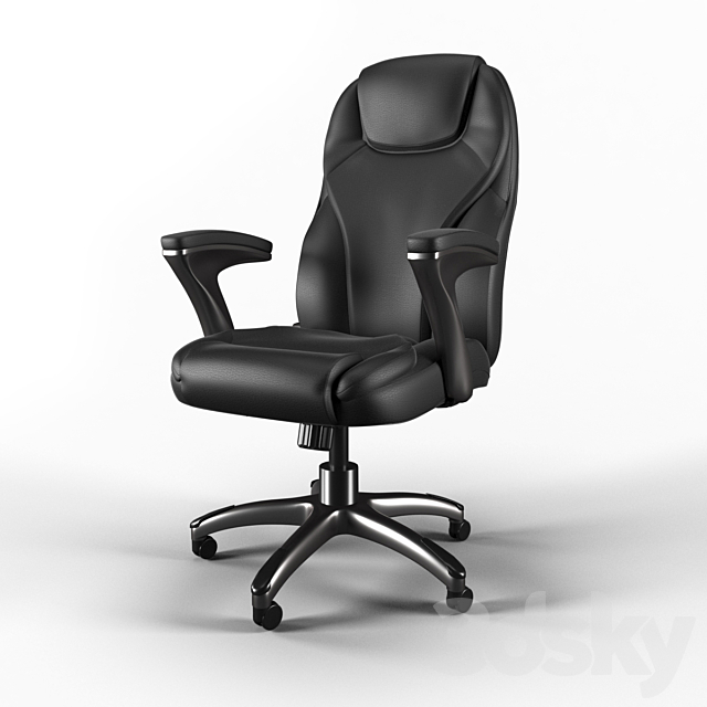 Office Chair 9 3DSMax File - thumbnail 1