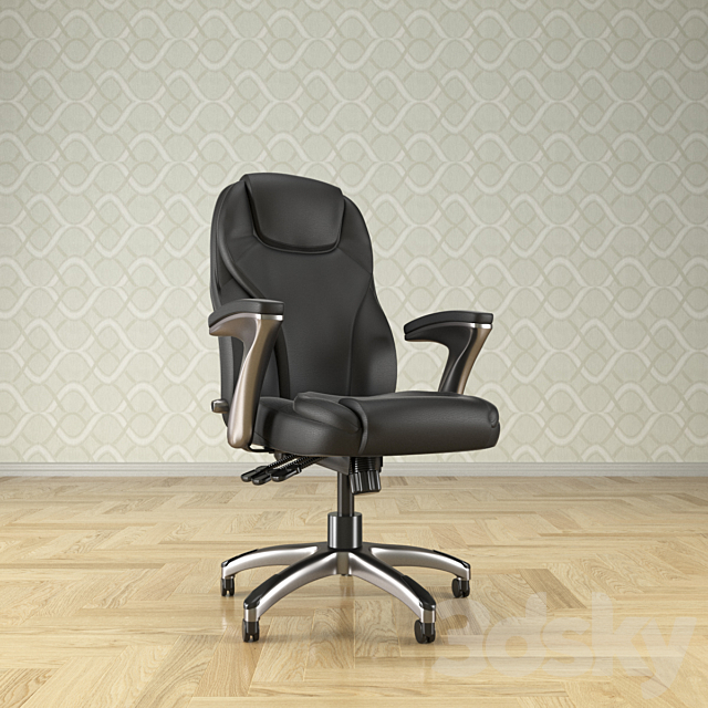 Office Chair 9 3DSMax File - thumbnail 2