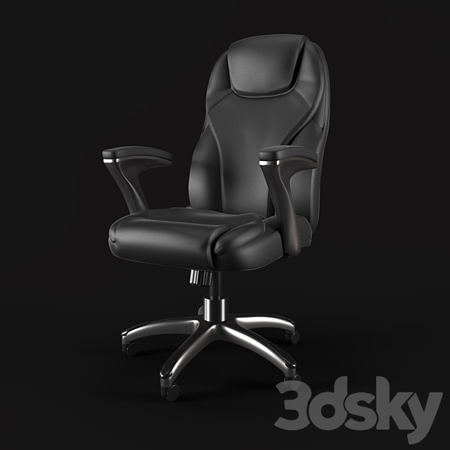 Office Chair 9 3DSMax File - thumbnail 3