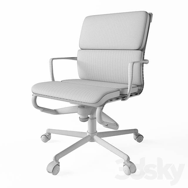 Office Chair Alias Rollingframe 3DSMax File - thumbnail 3