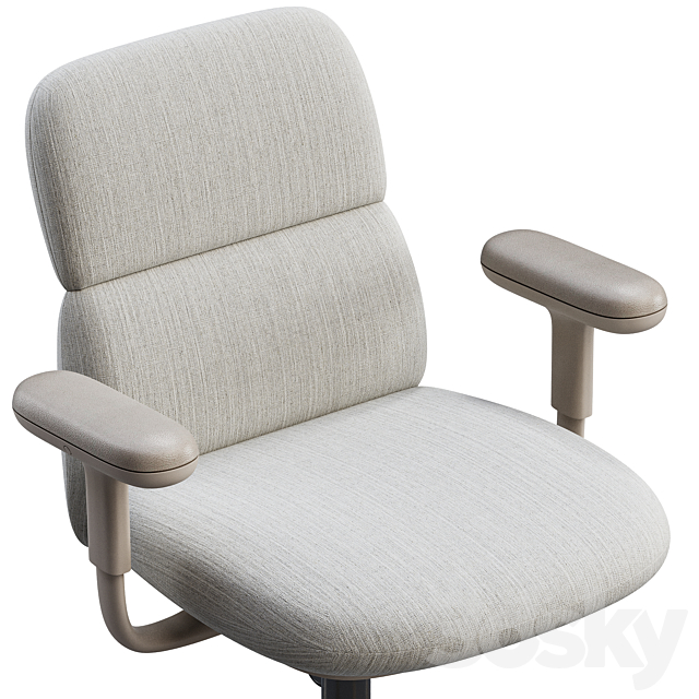 Office chair Asari Mid by Herman Miller 3DS Max Model - thumbnail 5