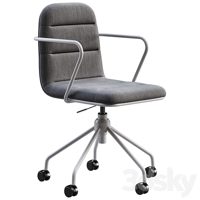 Office chair Botta by La Redoute 3ds Max - thumbnail 1