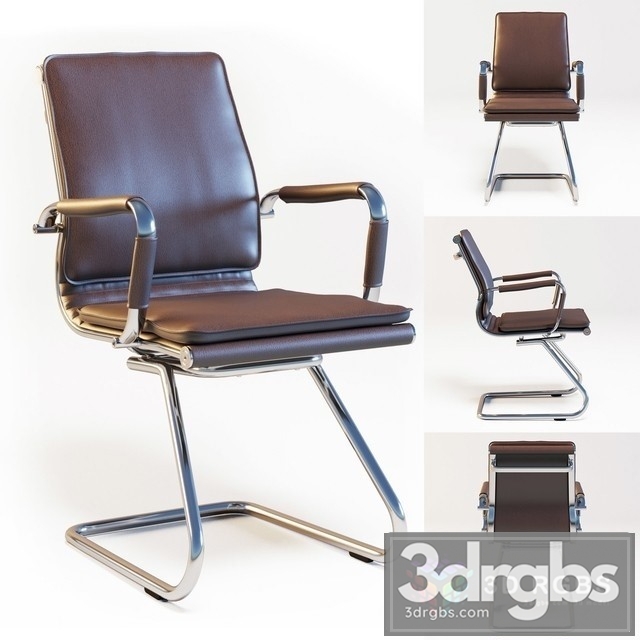 Office Chair Bureaucrat 3dsmax Download - thumbnail 1