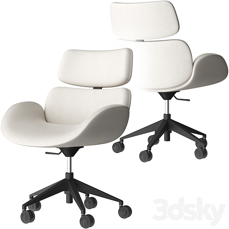 Office chair CENTO 3DS Max - thumbnail 1