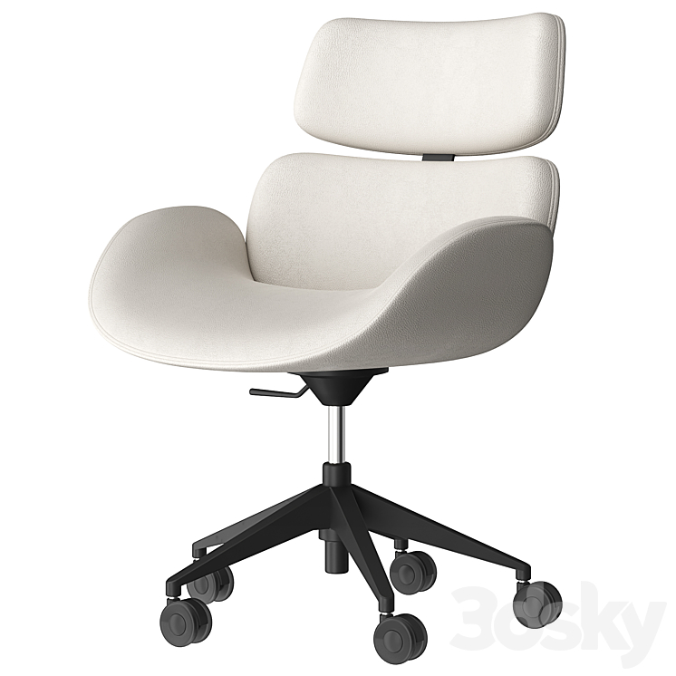 Office chair CENTO 3DS Max - thumbnail 2