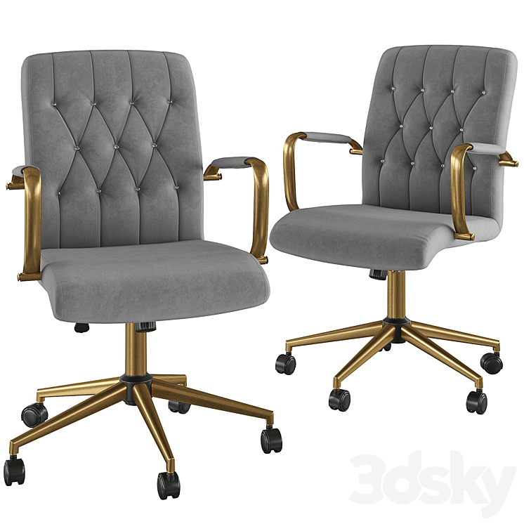 Office Chair Duhome 3DS Max Model - thumbnail 3