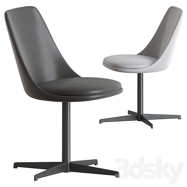 Office chair Itala Office Bonaldo 3ds Max - thumbnail 1