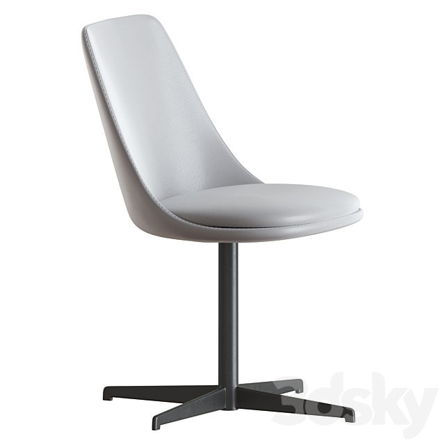 Office chair Itala Office Bonaldo 3ds Max - thumbnail 2